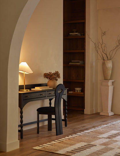 Arroyo Table Lamp styled in a room