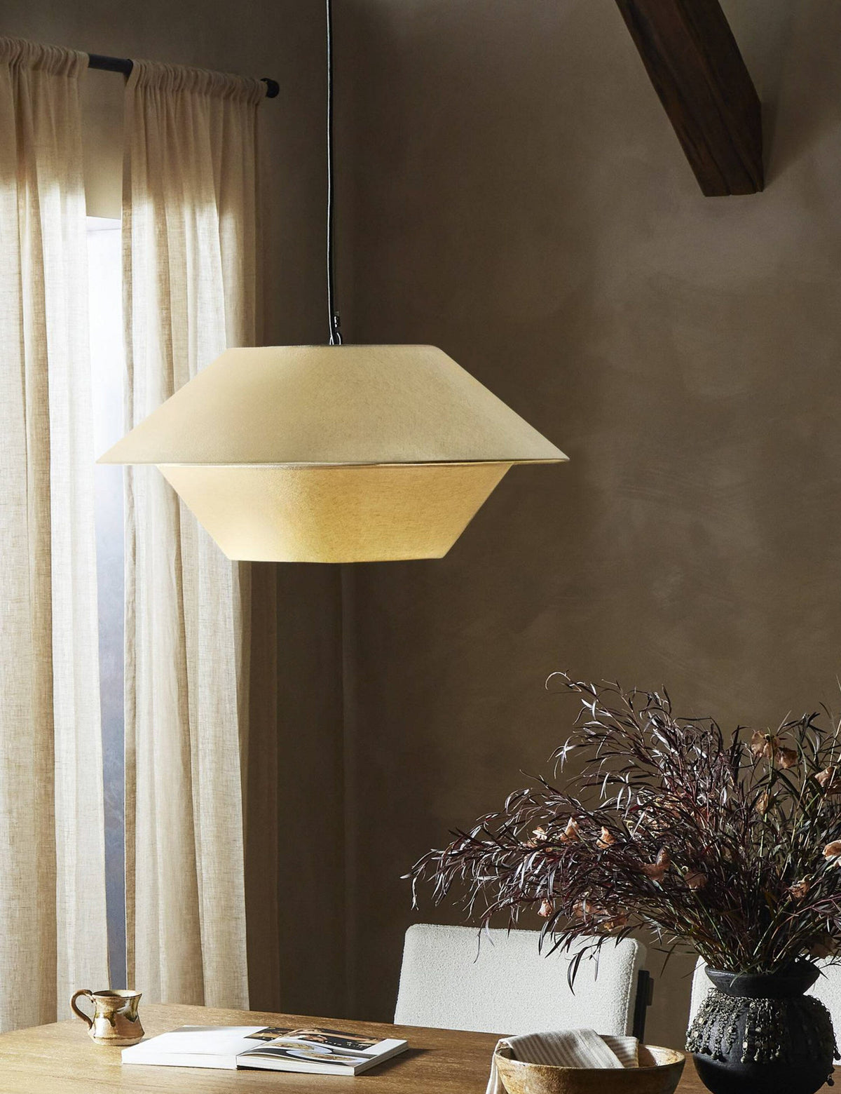 Lova Pendant Light kitchen island light front view