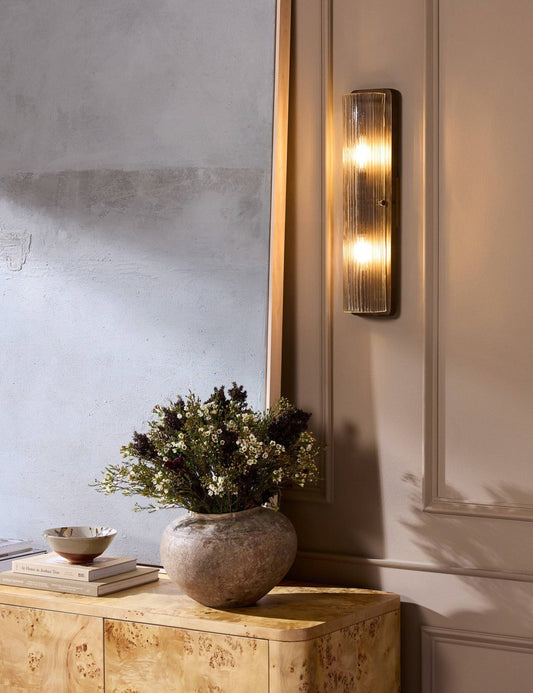 Eztli Sconce bedroom wall light front view