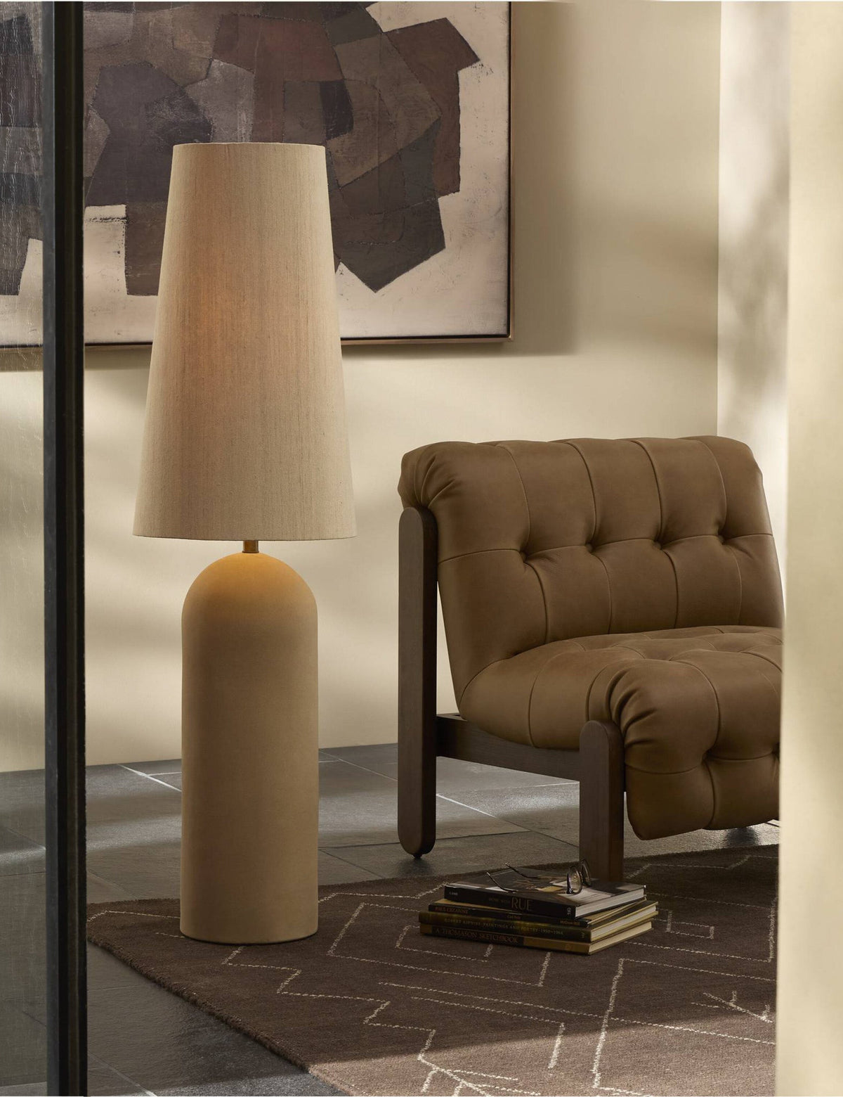 Umberto Floor Lamp living room floor lamp front view