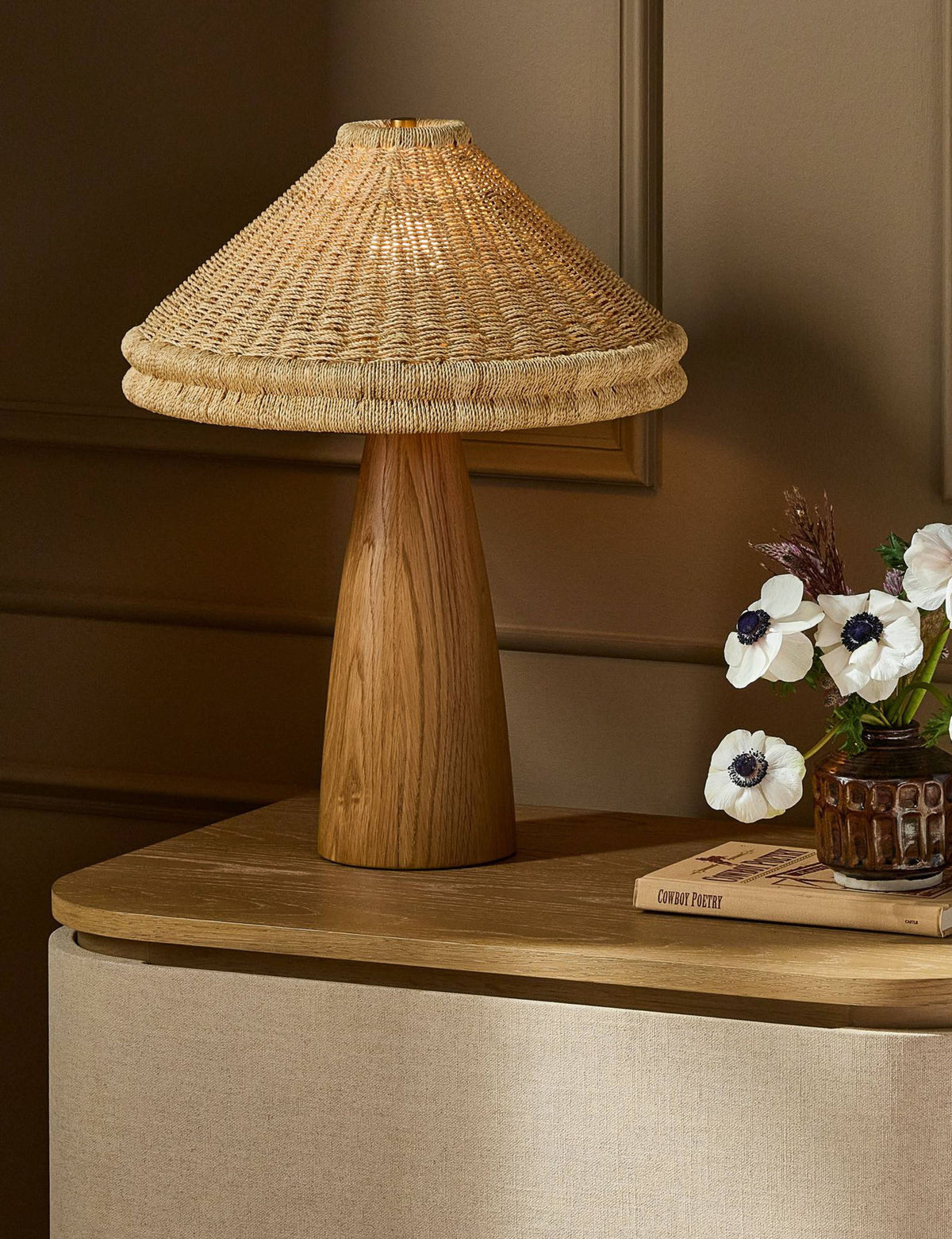 Bassett Table Lamp bedside lamp front view
