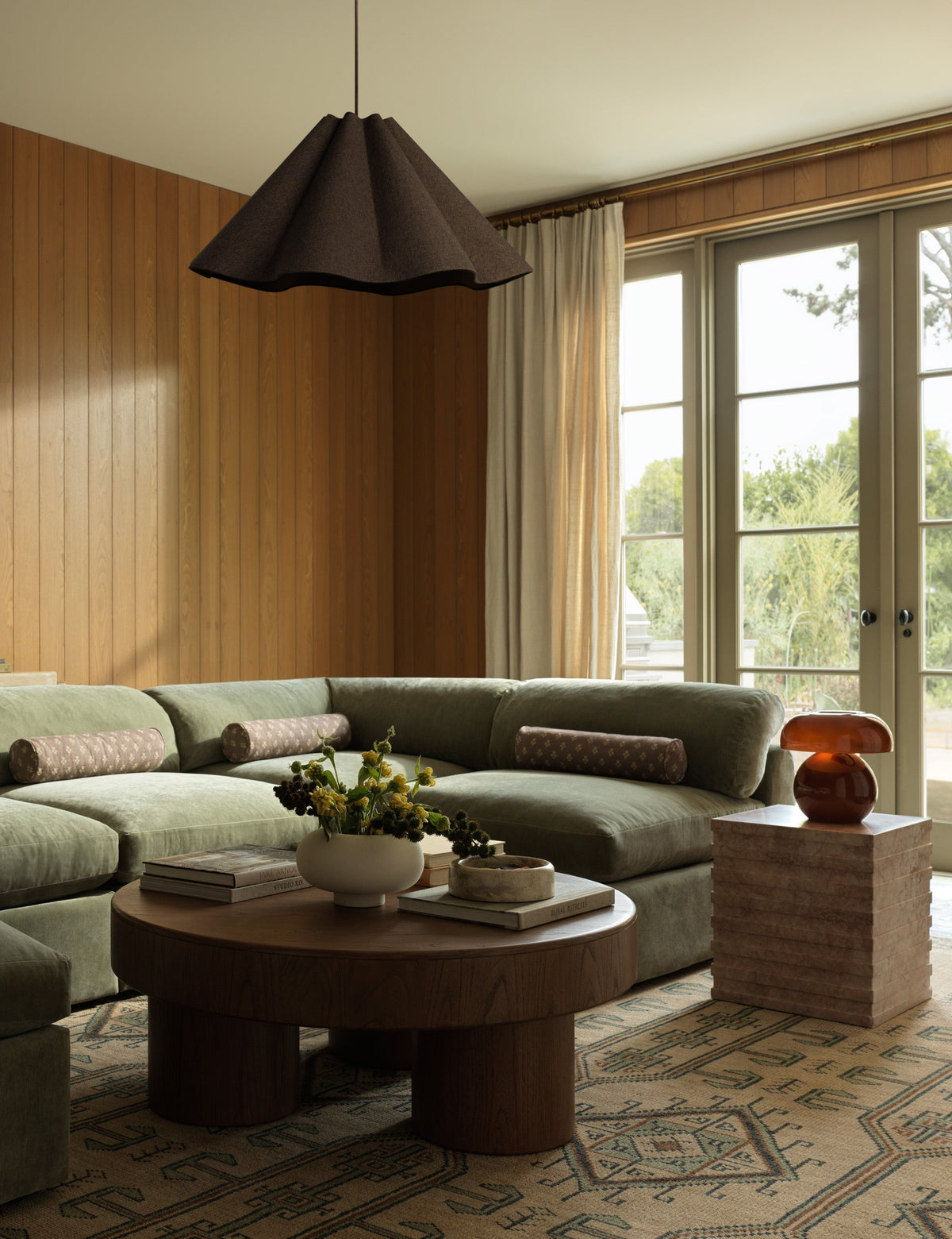 Bemand Pendant Light styled in a room