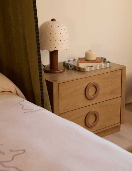 Arvo Table Lamp bedside lamp in a styled room