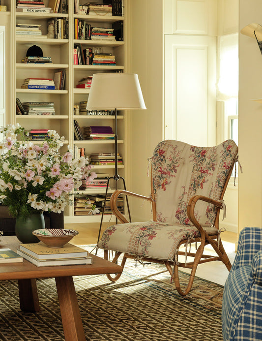 Francis Floor Lamp living room floor lamp in a styled room