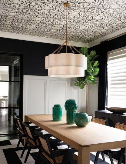 Ananda Chandelier dining room light front view