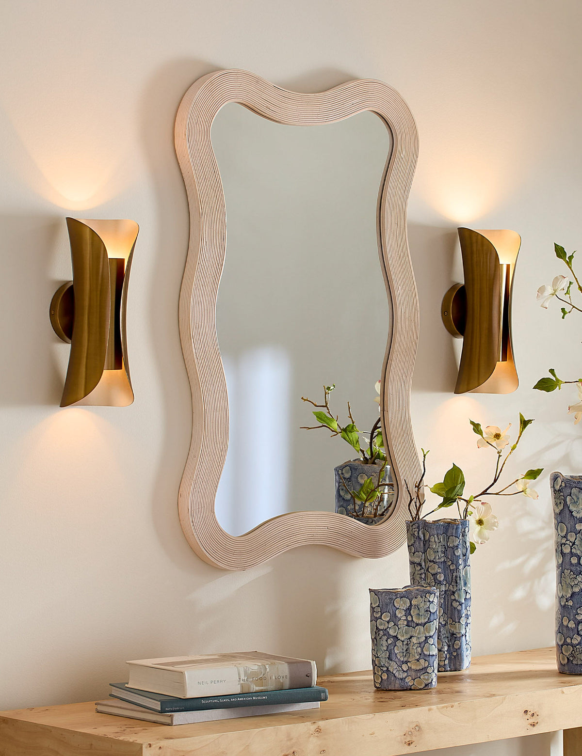 Caswell Sconce bedroom wall light front view