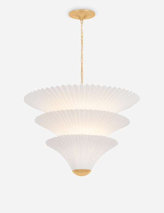 Paget Chandelier dining room light front view