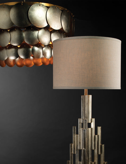 Empar Chandelier dining room light front view