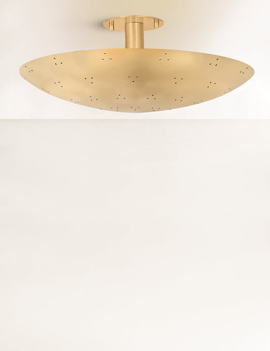 Kerris Flush Mount Light ceiling light front view