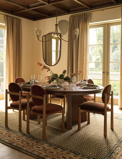 Brevin Chandelier styled in a room
