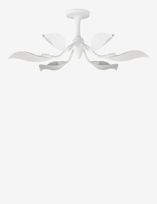 Popelin Semi-Flush Mount Light ceiling light front view