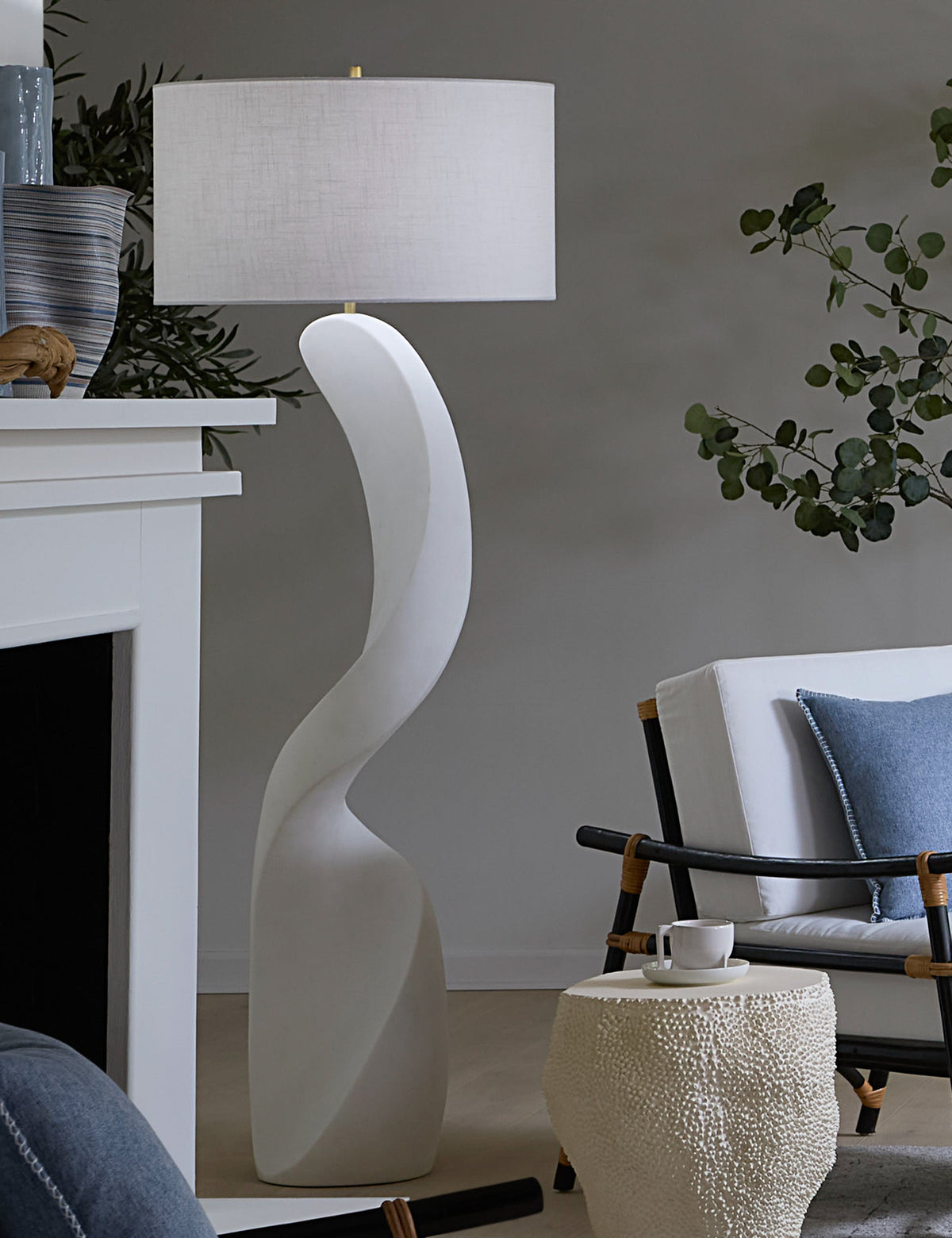 Riella Floor Lamp living room floor lamp front view