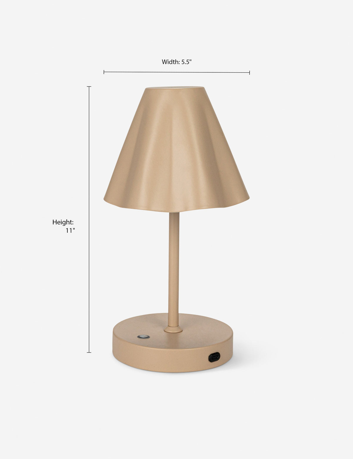 Wickham Mini Cordless Table Lamp product view 7
