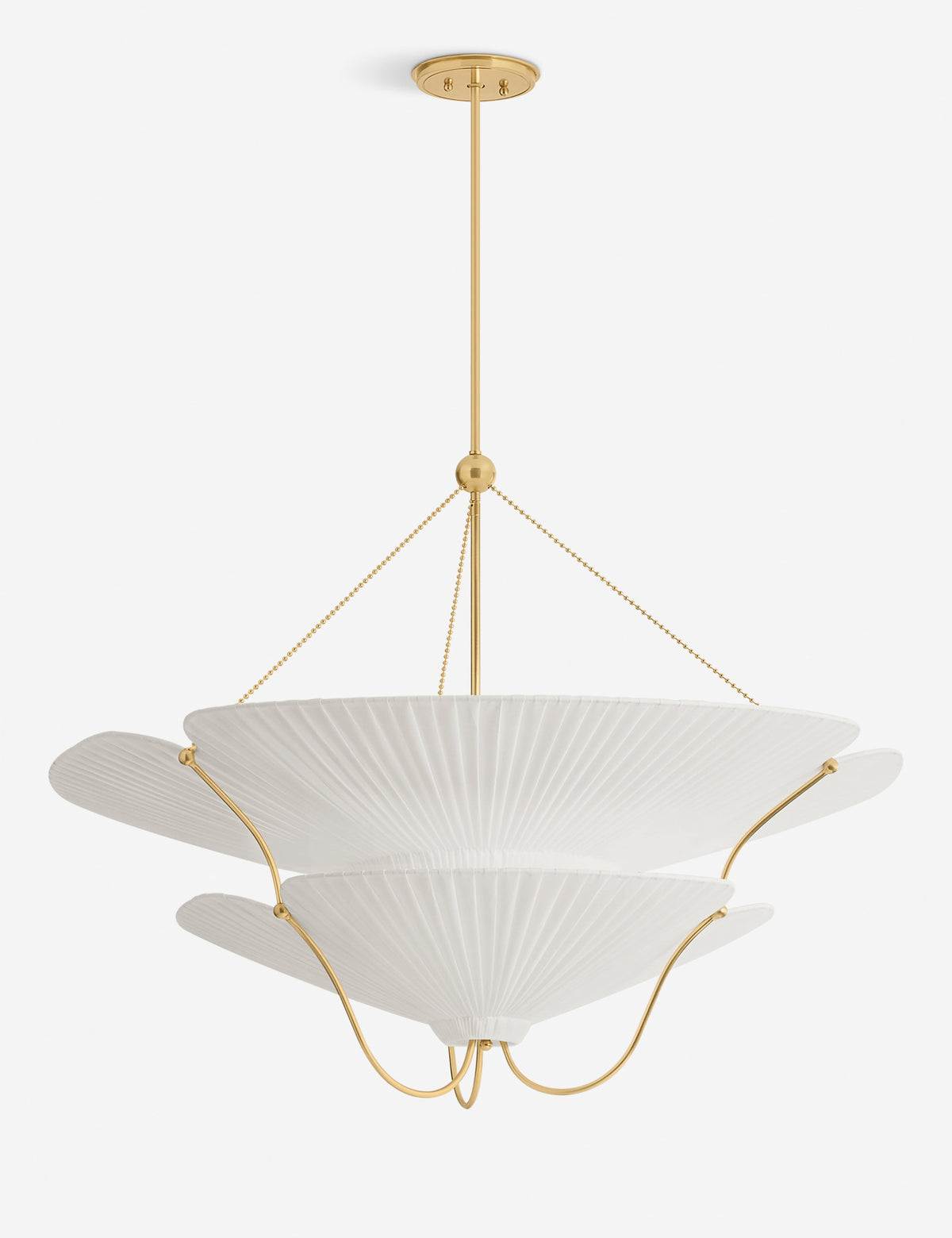 Mercedes Chandelier dining room light front view