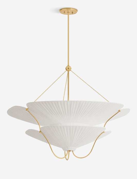 Mercedes Chandelier dining room light front view