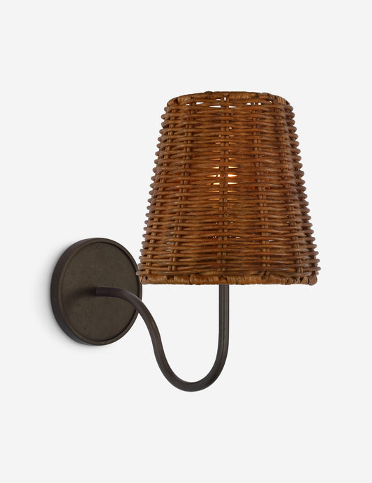 Lyndsie Sconce bedroom wall light front view