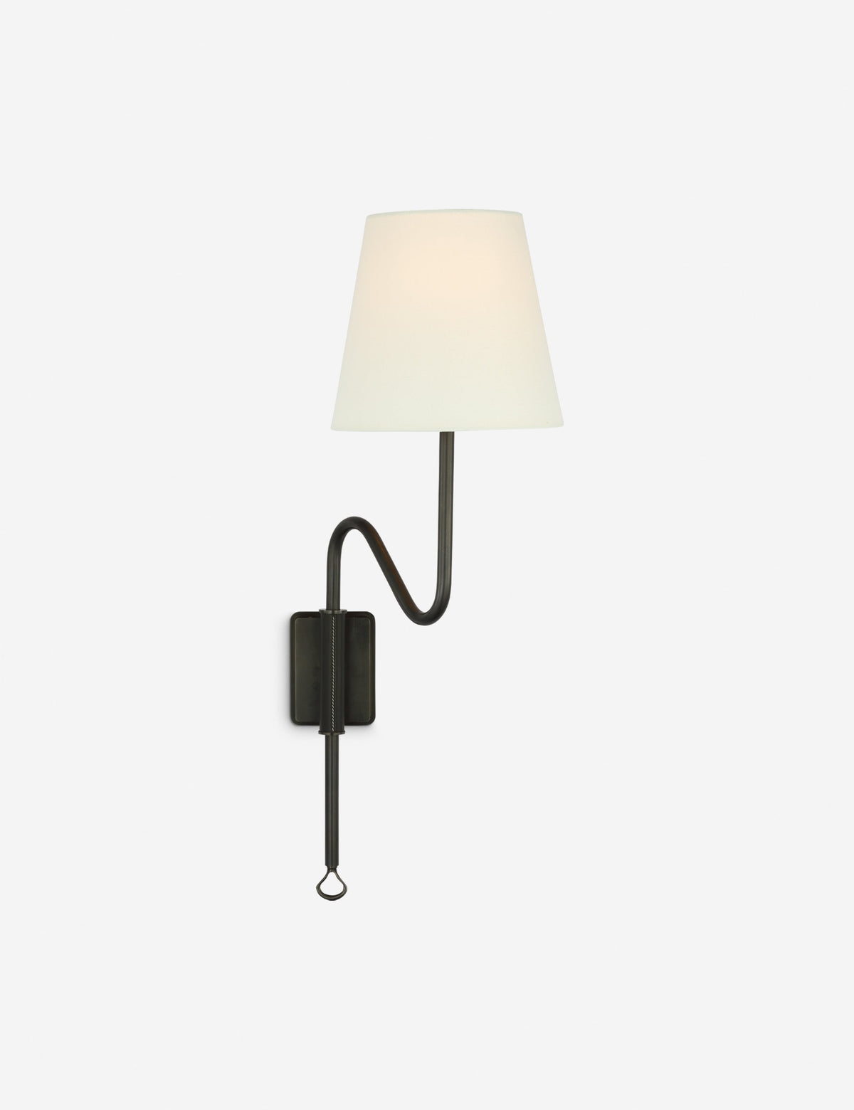 Griffin Adjustable Sconce bedroom wall light front view