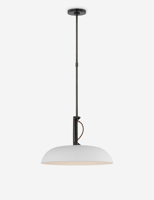 Cyrus Pendant kitchen island light front view
