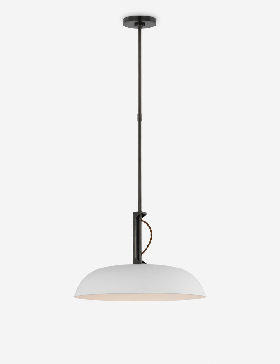 Cyrus Pendant kitchen island light front view
