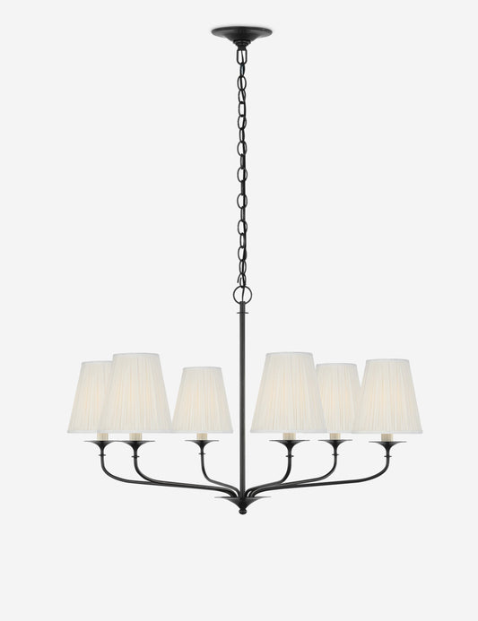 Knox Chandelier dining room light front view