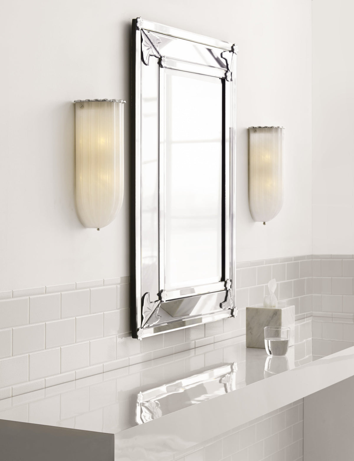 Rosehill Capsule Sconce bedroom wall light front view
