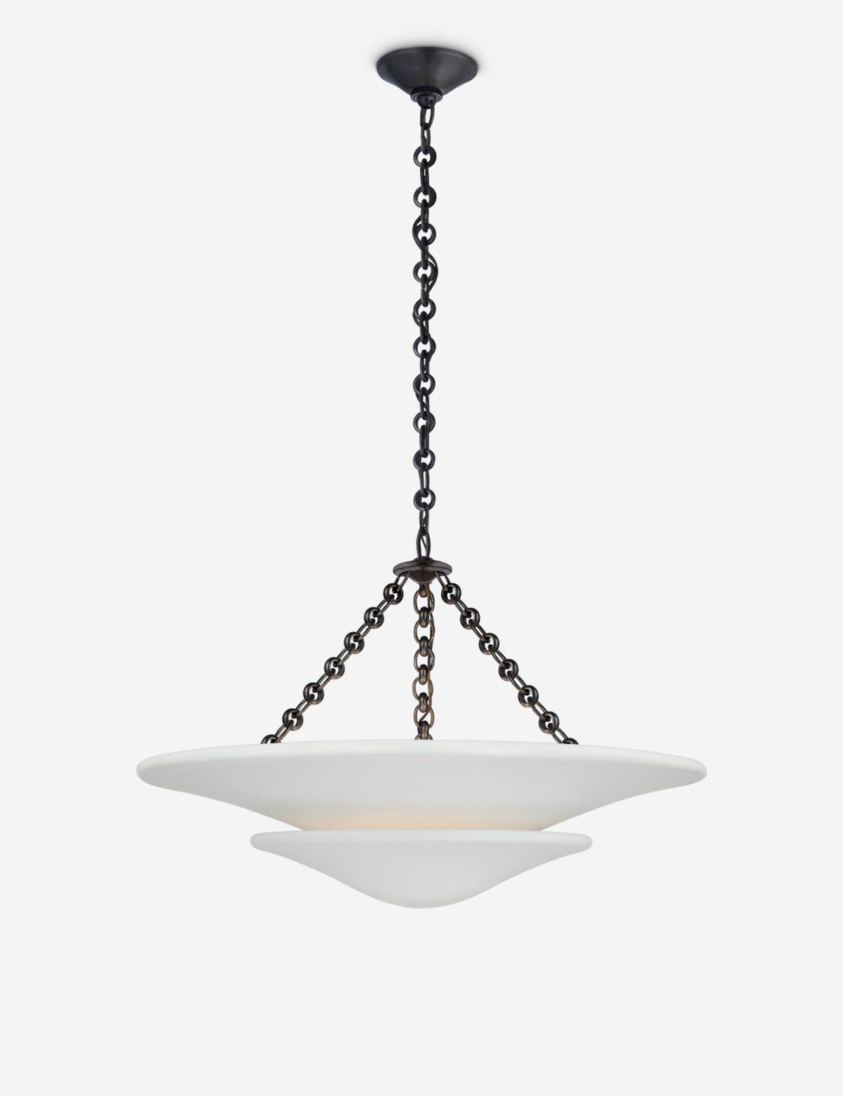 Mollino Chandelier dining room light front view