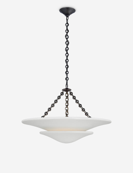 Mollino Chandelier dining room light front view