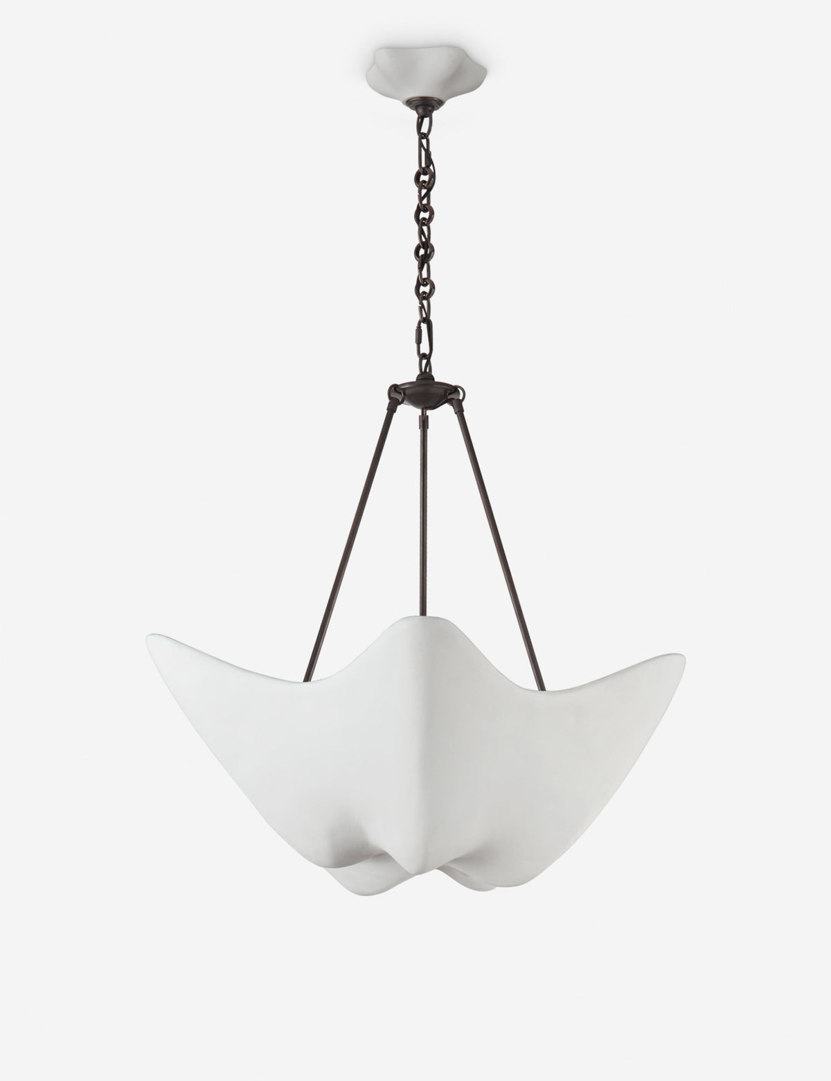 Cosima Chandelier dining room light front view