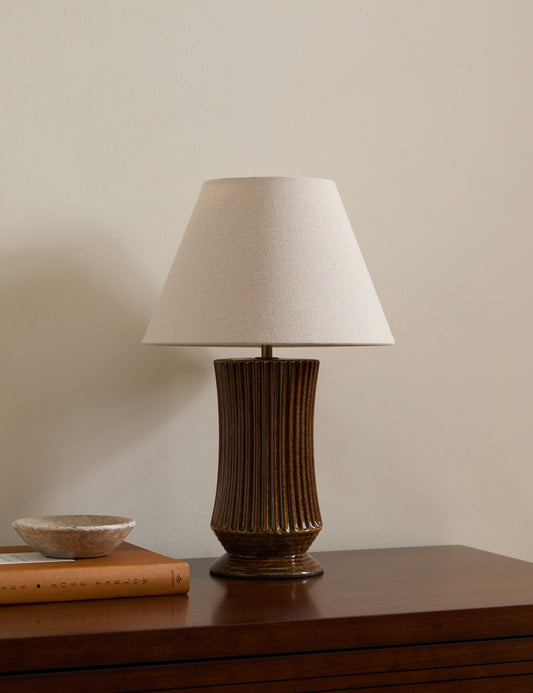 Alta Table Lamp amber finish product view 2