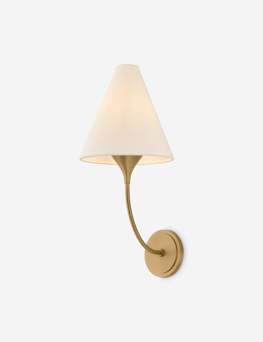 Eleni Sconce bedroom wall light front view