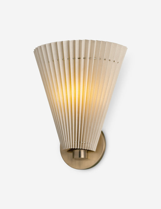 Kipper Sconce bedroom wall light front view