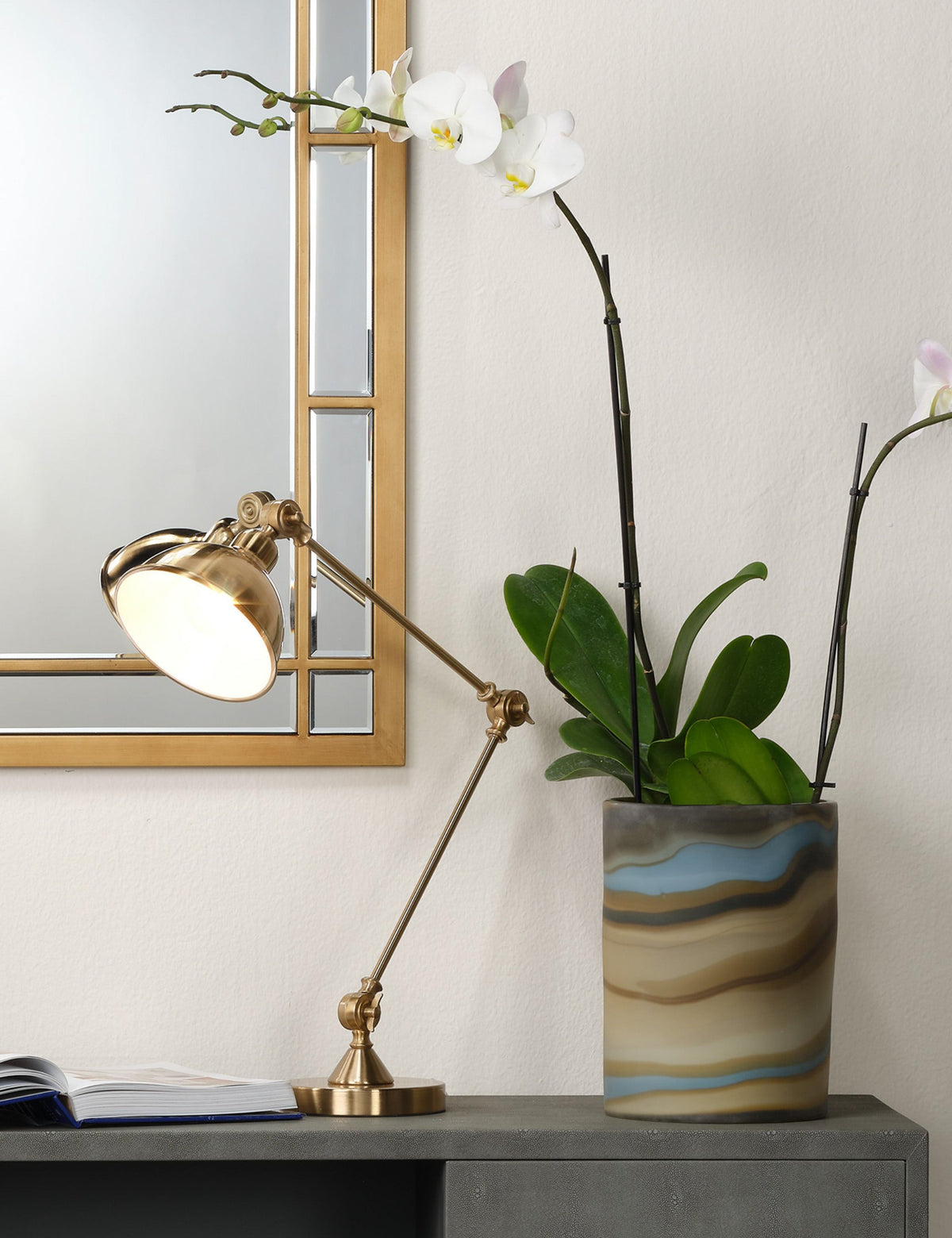 Fallan Desk Table Lamp desk task lamp front view