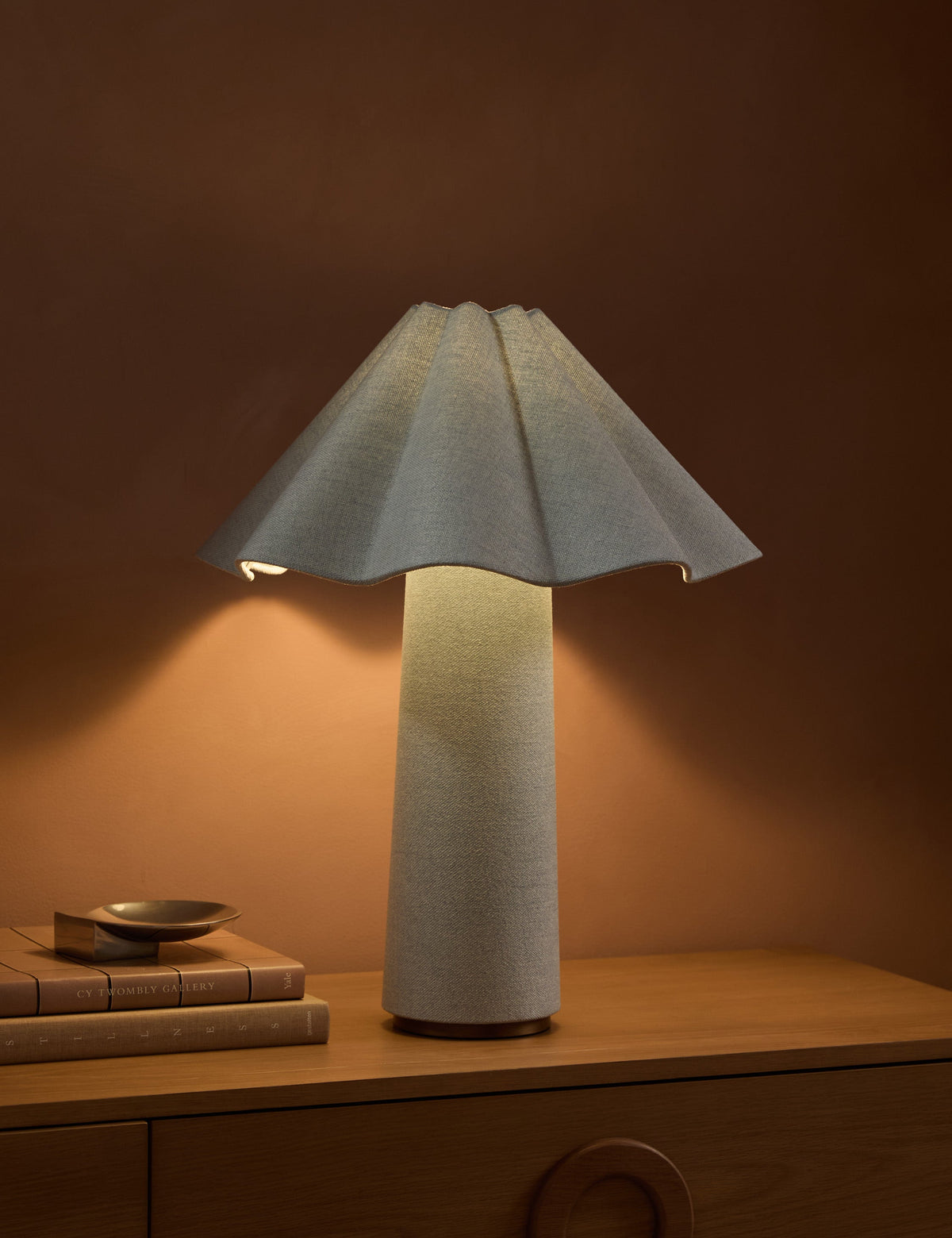 Bemand Table Lamp blue finish product view 14