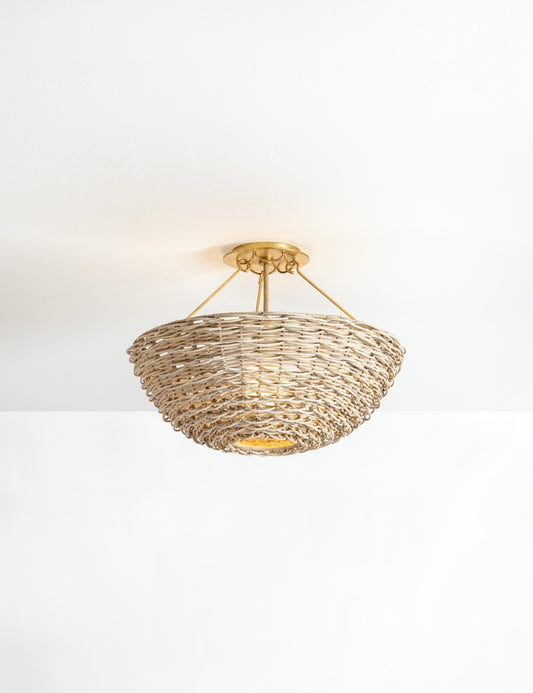 Rakesh Semi-Flush Mount Light ceiling light front view