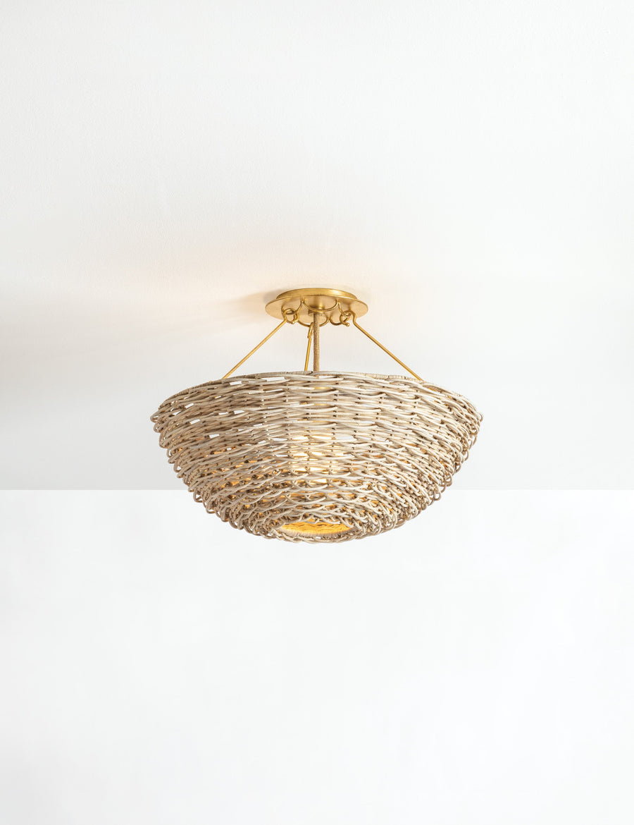 Rakesh Semi-Flush Mount Light ceiling light front view