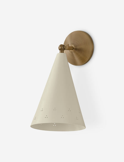 Pipit Sconce bedroom wall light front view