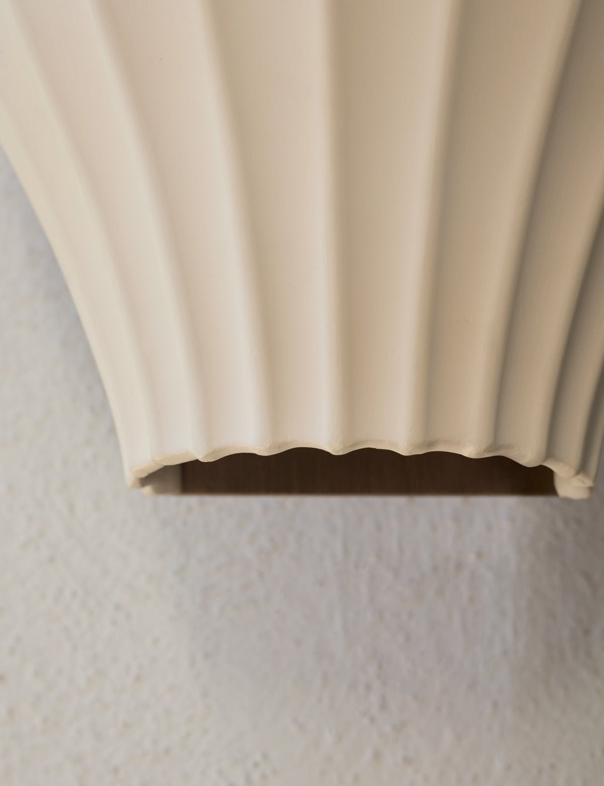 Cading Outdoor Sconce cream finish product view 5