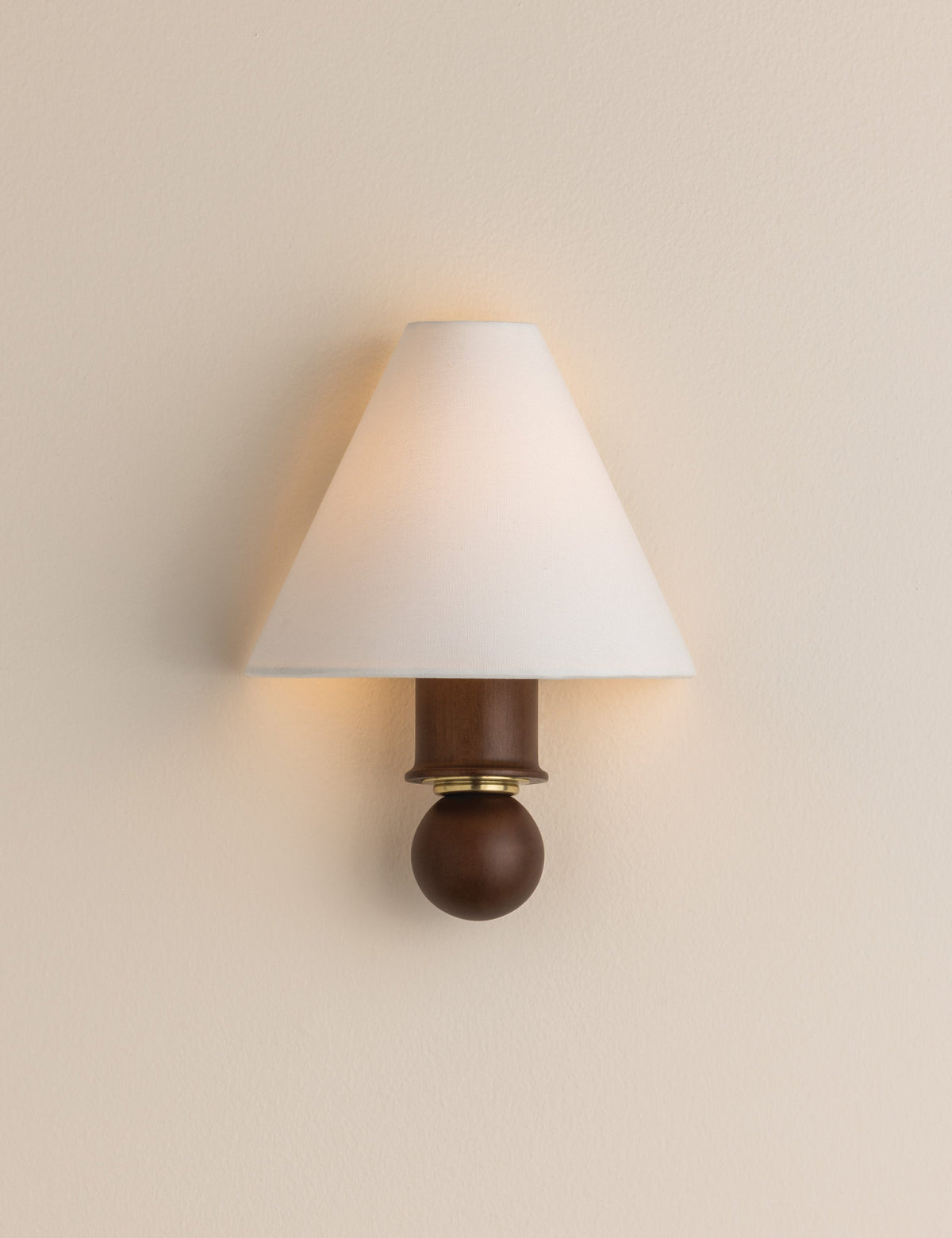 Dorell Sconce bedroom wall light front view