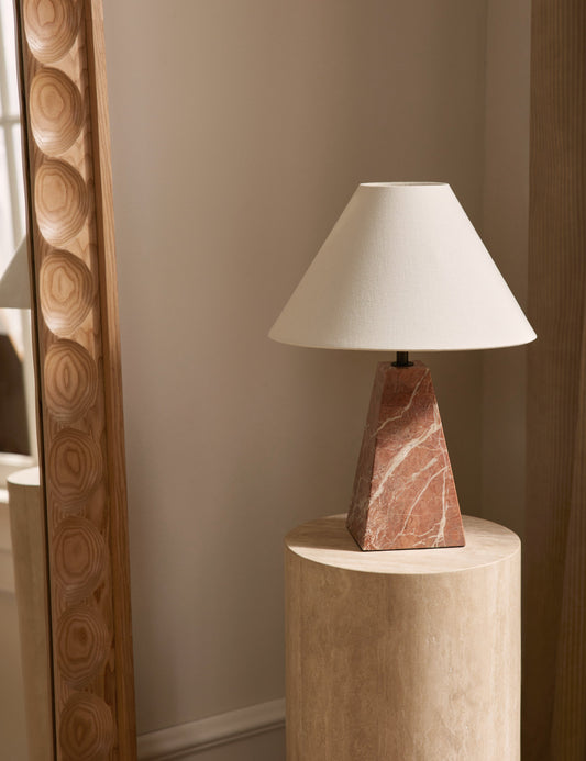 Camara Table Lamp bedside lamp in a styled room