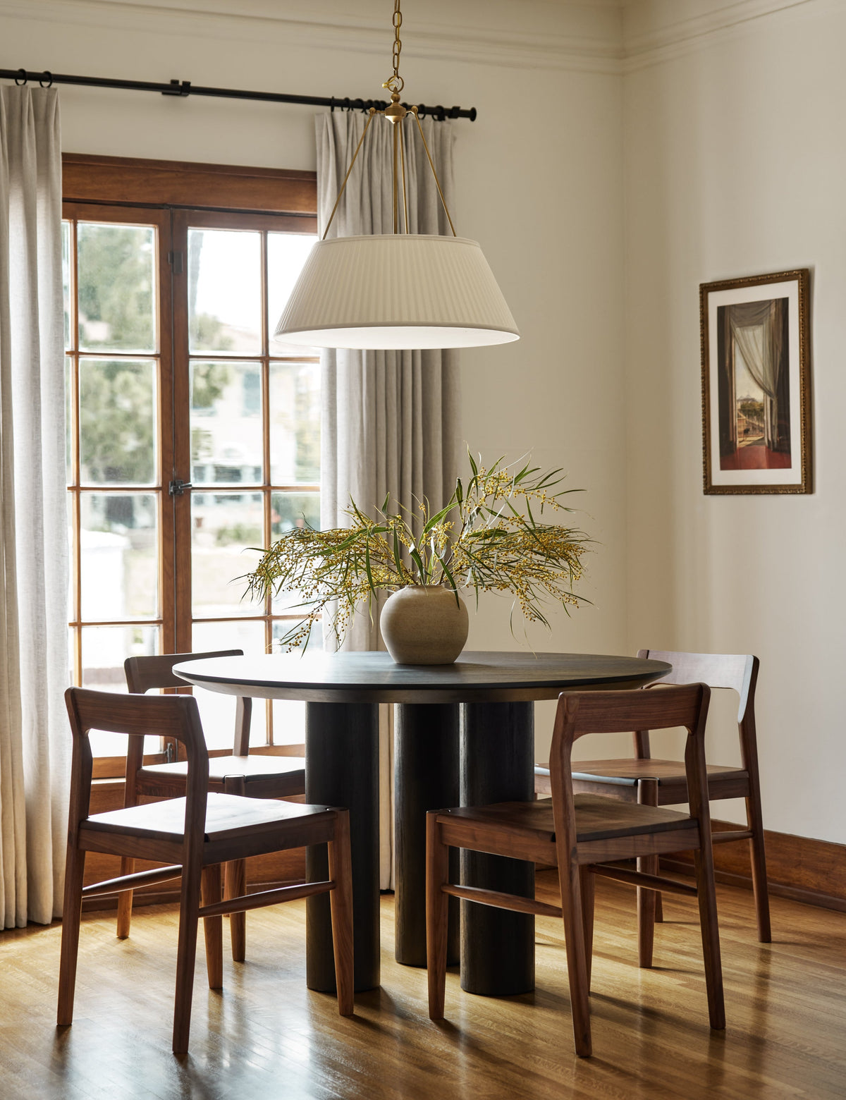 Golda Pendant Light kitchen island light in a styled room