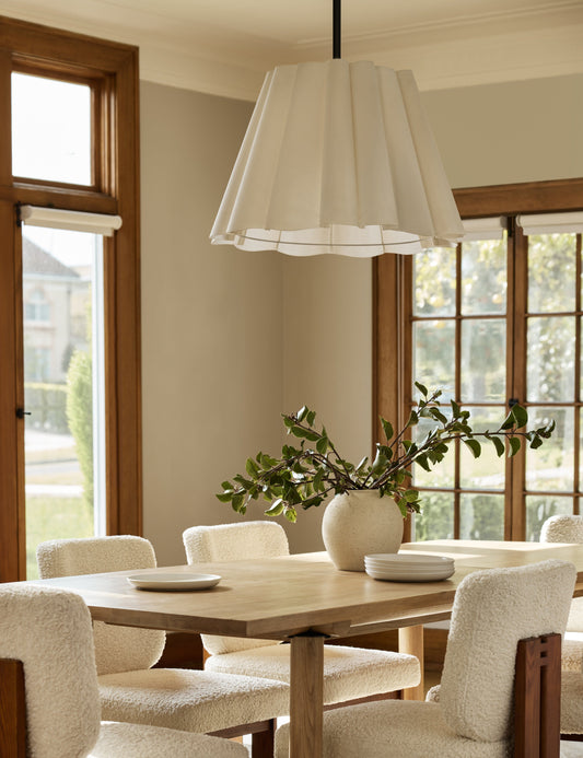Matthews Pendant Light kitchen island light in a styled room