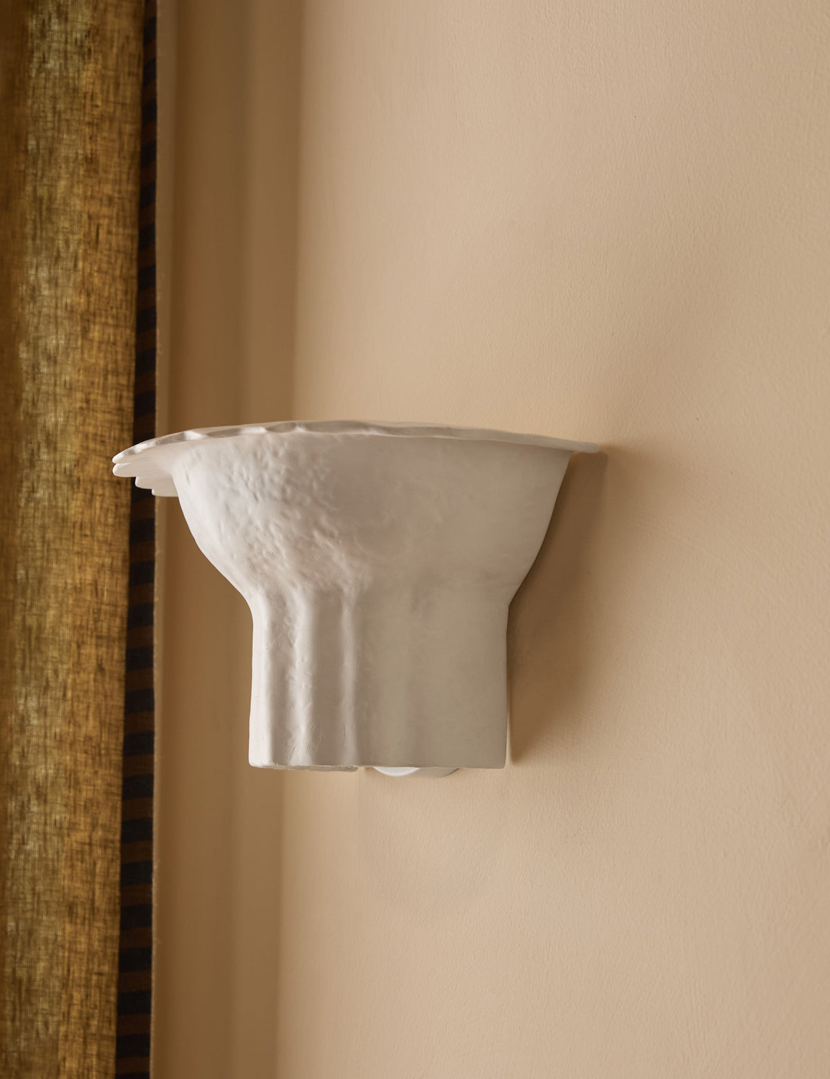 Doric Sconce white finish product view 5
