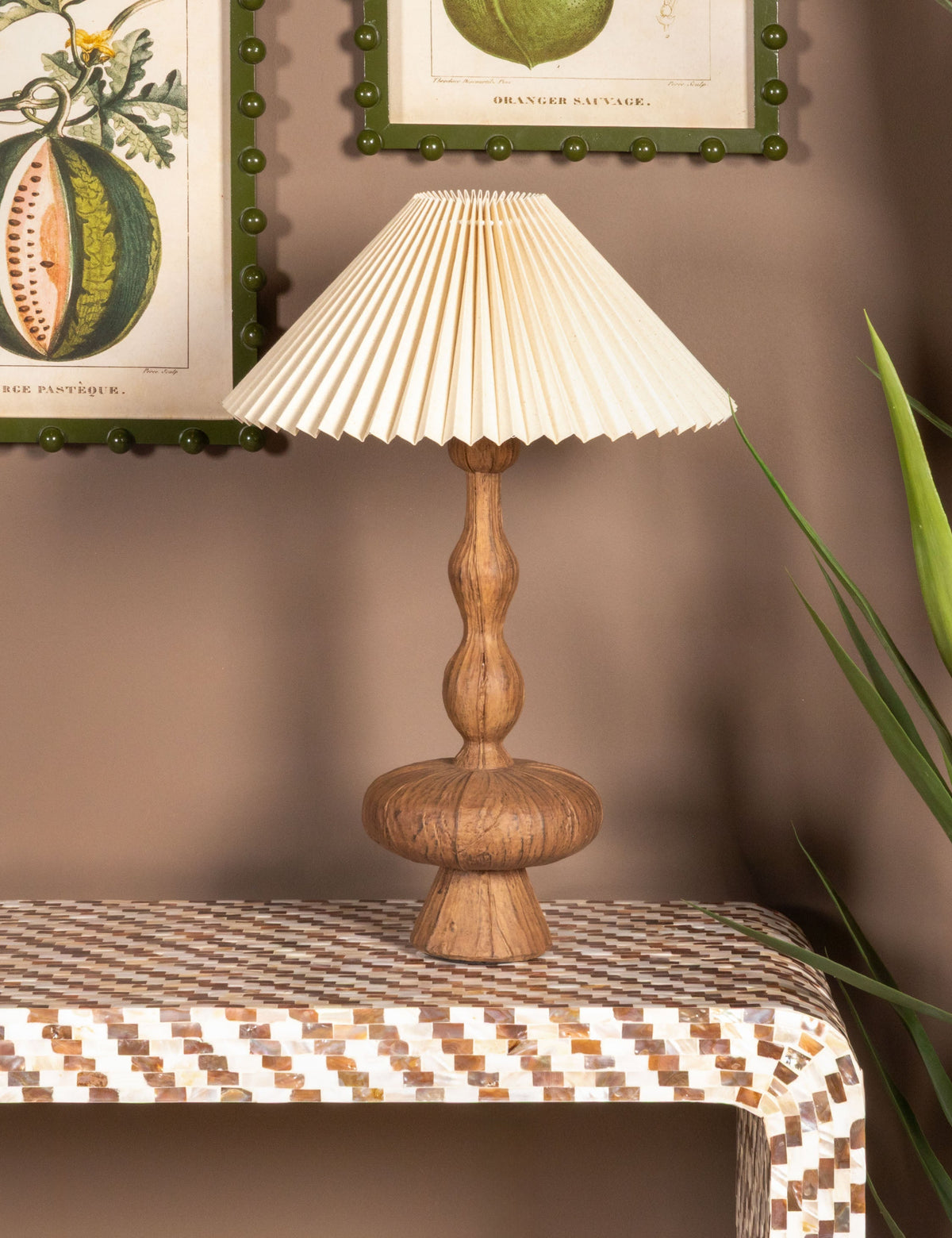 Paris Table Lamp bedside lamp in a styled room