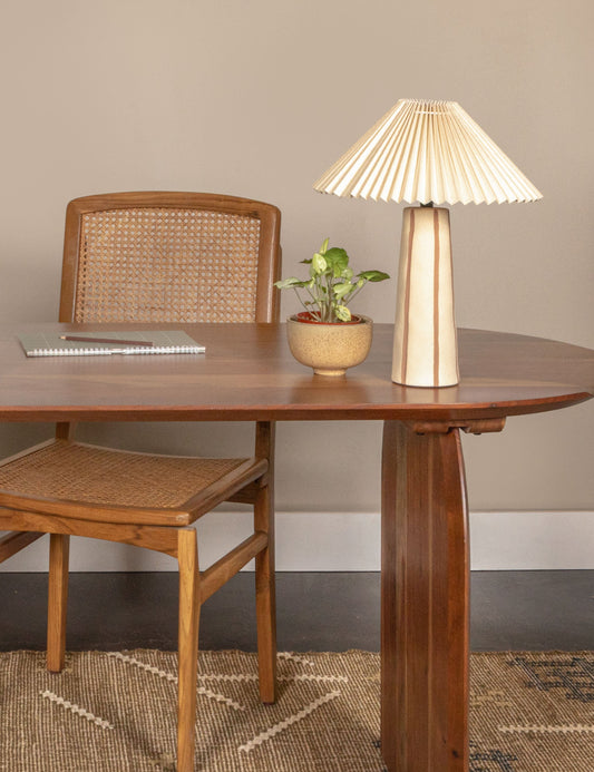 Baza Table Lamp bedside lamp in a styled room