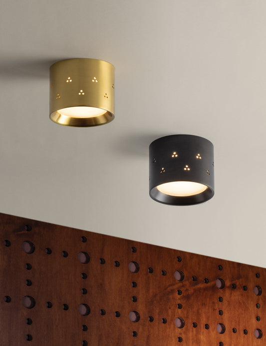 Caserta Flush Mount Light ceiling light front view