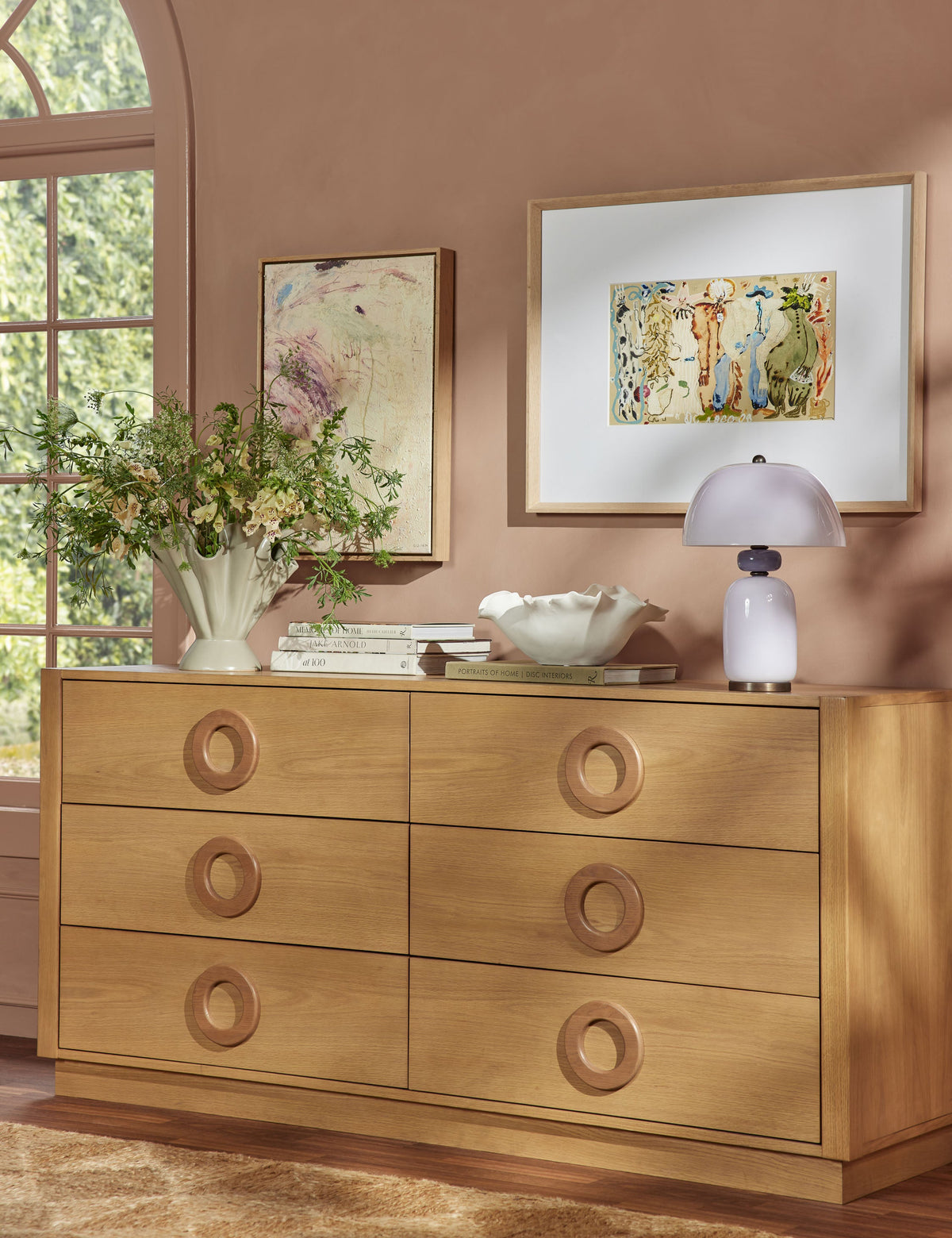 Hedley Table Lamp bedside lamp in a styled room