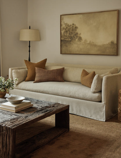 Oceanna Floor Lamp living room floor lamp in a styled room