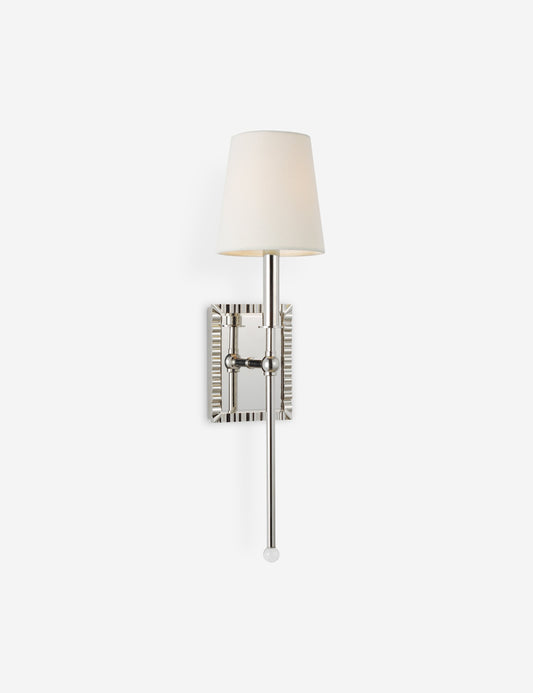 Francine Sconce bedroom wall light front view