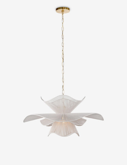 Valenza Chandelier dining room light front view