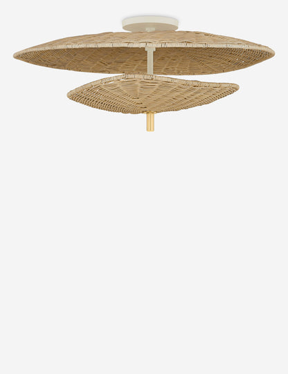 Iverley Semi-Flush Mount Light ceiling light front view